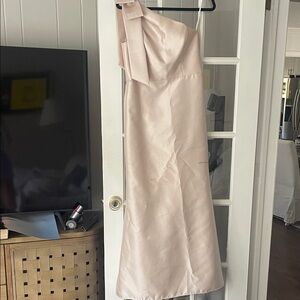 Alfred Sung D794 One Shoulder Bow Dress